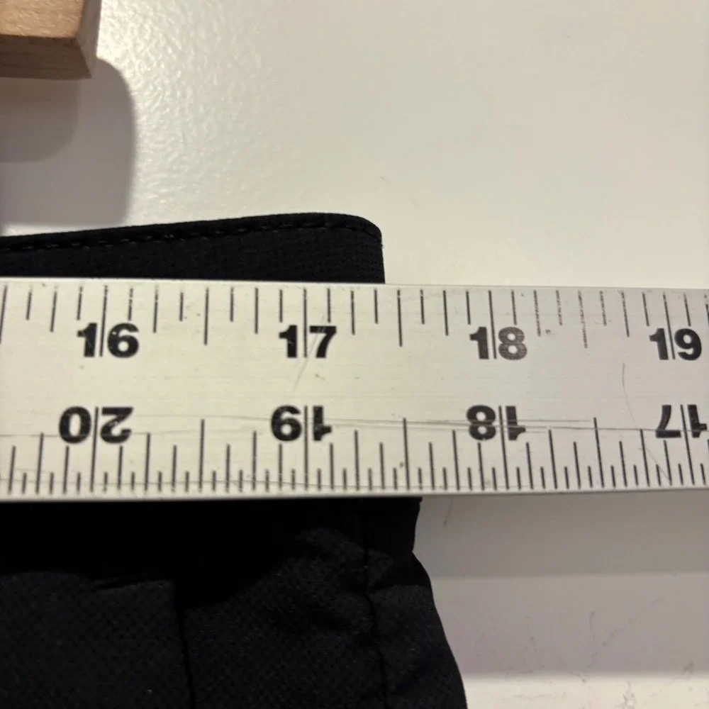Banana‎ Republic Core Temp Chino Pants Mens 34x34 Black Slim Fit Trousers
